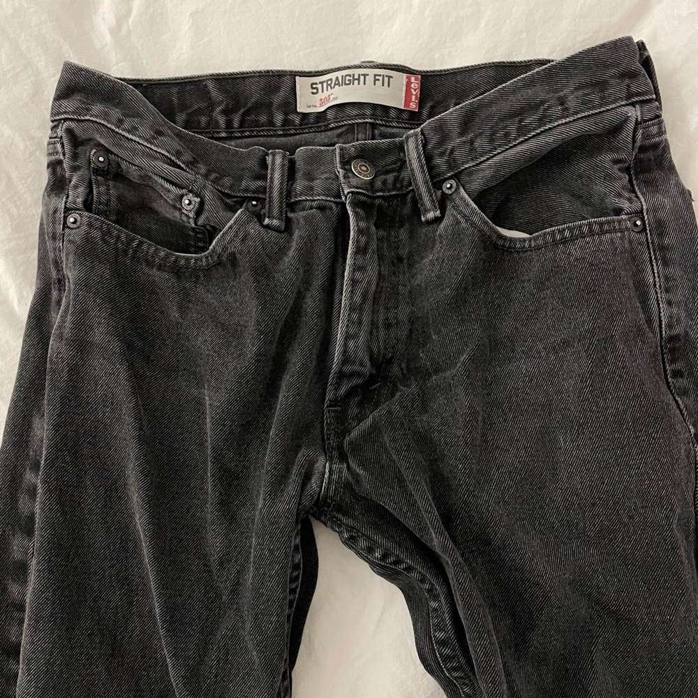 Dark Grey Levi’s